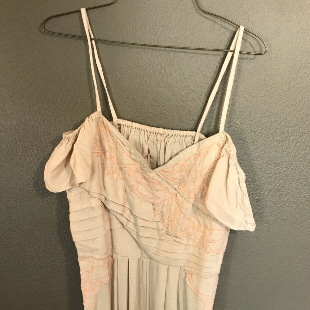 Free People embroidered jumpsuit